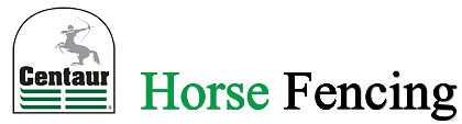 centaur equestrian fence logo