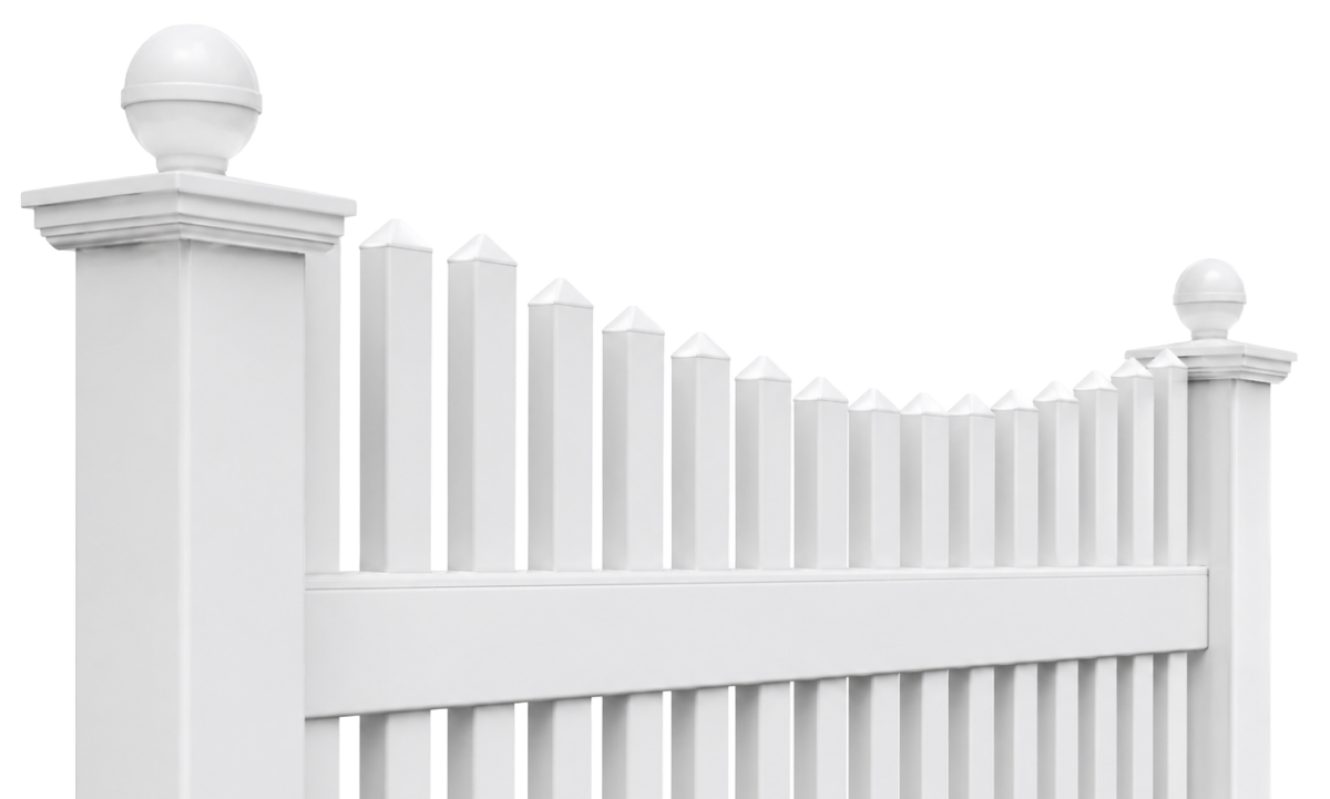 PVC fence Long Island installation