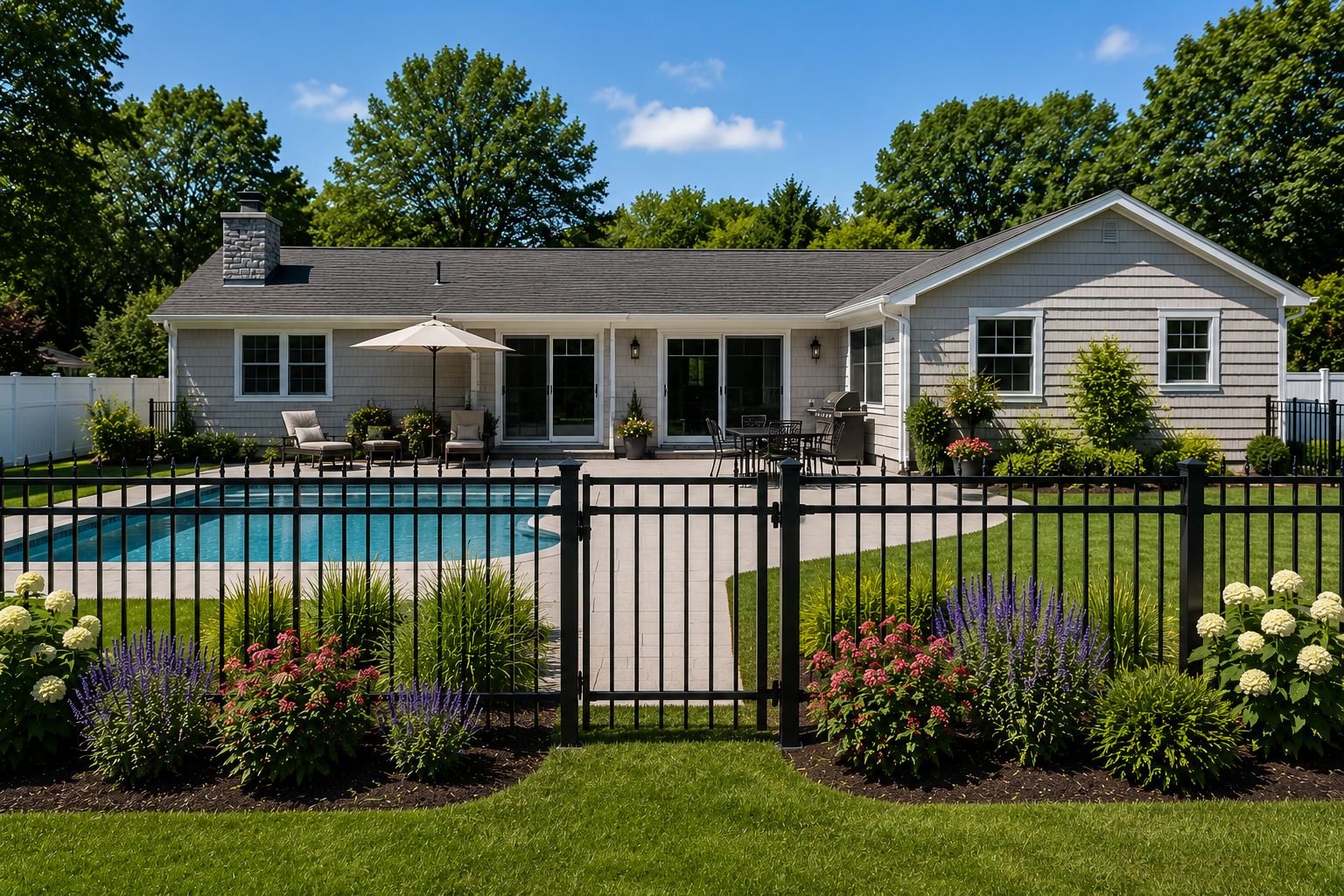 Jerith Aluminum Fence Installation Long Island Jerith Aluminum Fence Installation Long Island