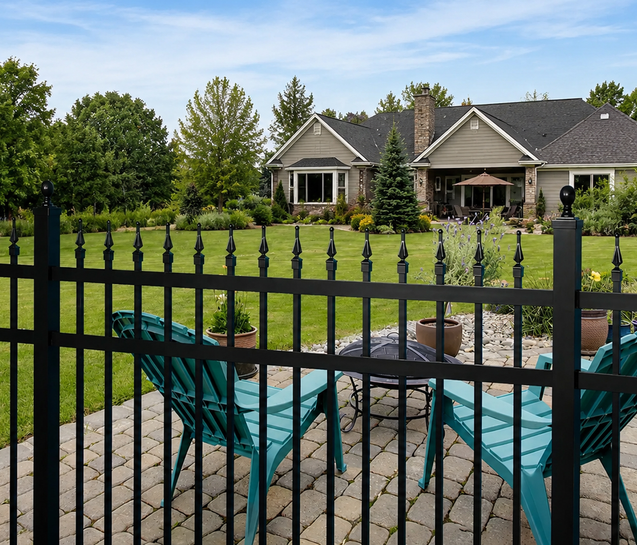 Jerith Aluminum Fence Installation Jerith Aluminum Fence Installation