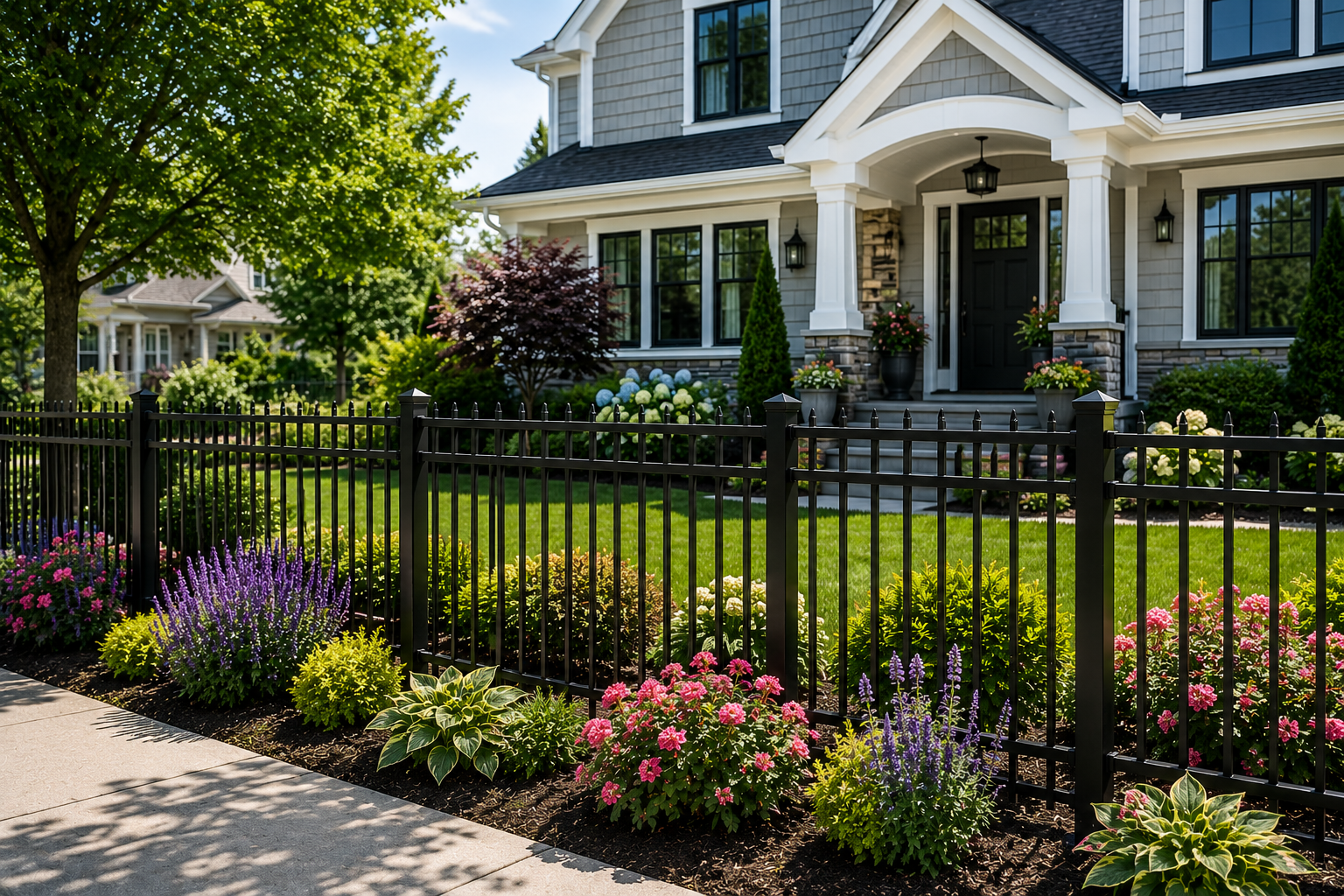 Long Island Aluminum Fence Benefits
