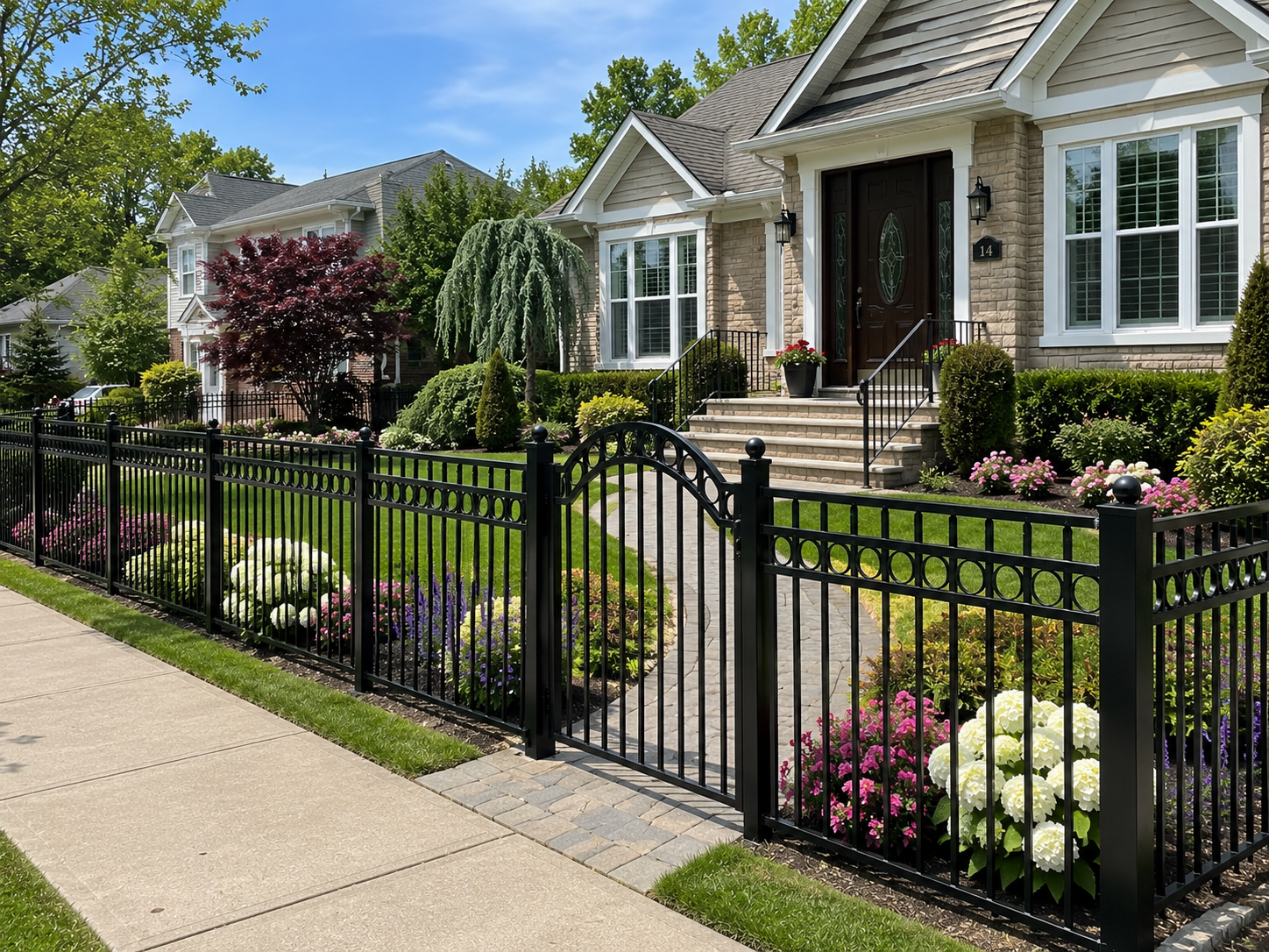 Aluminum Fence Installation Centereach 11720 NY