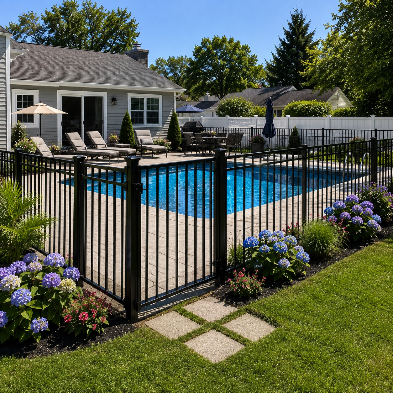 Aluminum Fence Installation Centereach 11720