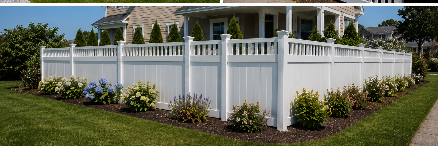 Blue Point 11715 PVC Fence Installation