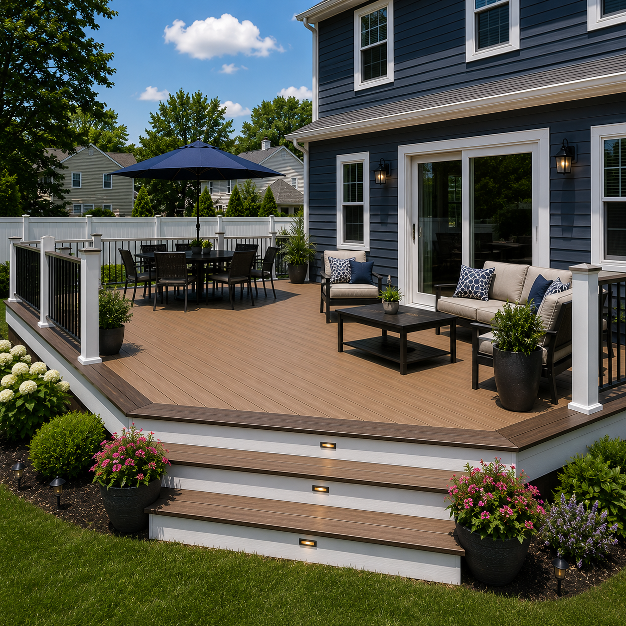 Custom Deck Installation In Farmingville NY 11738